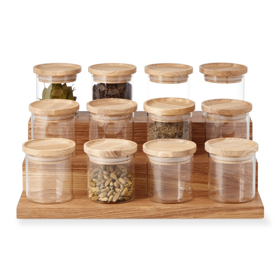 Stacking Glass Canister, Spice Jar Williams Sonoma Australia
